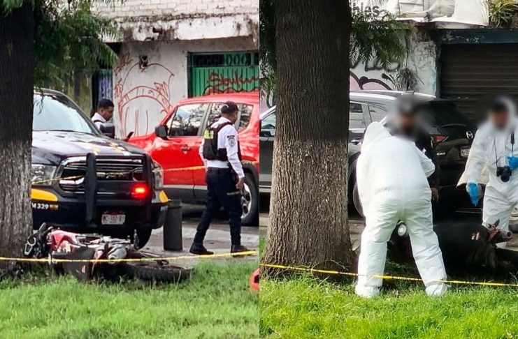 Accidente de motocicleta deja dos muertos sobre avenida Madero Poniente de Morelia