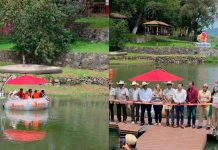 ¡Adiós Xochimilco, hola Pátzcuaro! Estrenan balsas eléctricas flotantes