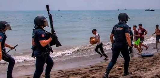Fuerzas de seguridad en España alertan de un nuevo asalto a Ceuta