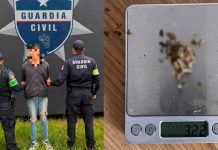 GC detiene a sujeto y le asegura marihuana, al norte de Morelia
