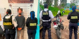 GC detiene a sujeto y le asegura marihuana, al norte de Morelia