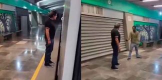 #VIDEO // Pasajero agrede a joven en el Metro de Monterrey tras presuntos insultos racistas