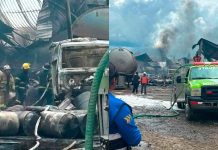 #VIDEO // Explosión e incendio en empresa de manejo de residuos químicos en Ciudad Hidalgo