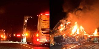 Se registran choque e incendios de vehículos en Arteaga y La Huacana
