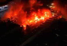 #VIDEO // Fiscalía confirma que incendio en bodega de PepsiCo en Tamaulipas fue intencional