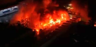 #VIDEO // Fiscalía confirma que incendio en bodega de PepsiCo en Tamaulipas fue intencional
