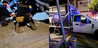 Joven motociclista resulta lesionada tras ser impactada por camioneta, en Zitácuaro
