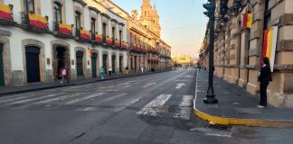 Cerrarán calles del Centro Histórico de Morelia este viernes por pega del Bando de Fiestas Patrias