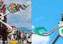 Morelia se viste de colores Patrios