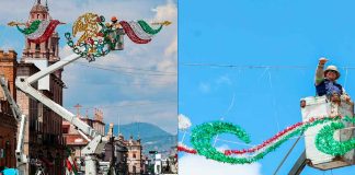 Morelia se viste de colores Patrios