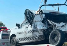 Muere elemento de la Guardia Nacional tras ser embestida su unidad por un tráiler en Contepec