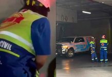 Rescatan a niña de 4 años tras caer a 15 metros de profundidad en plaza de San Pedro, Nuevo León