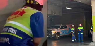 Rescatan a niña de 4 años tras caer a 15 metros de profundidad en plaza de San Pedro, Nuevo León