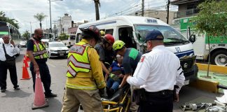Cuatro lesionadas en choque de combi contra camión, en Zamora