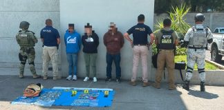 En coordinación Policía Morelia, FGE, GN y DEFENSA ejecutan dos cateos por narcomenudeo en Morelia