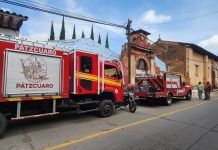 El templo más antiguo de Pátzcuaro sufre daños por lluvias, se espera la supervisión del INAH