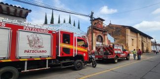 El templo más antiguo de Pátzcuaro sufre daños por lluvias, se espera la supervisión del INAH