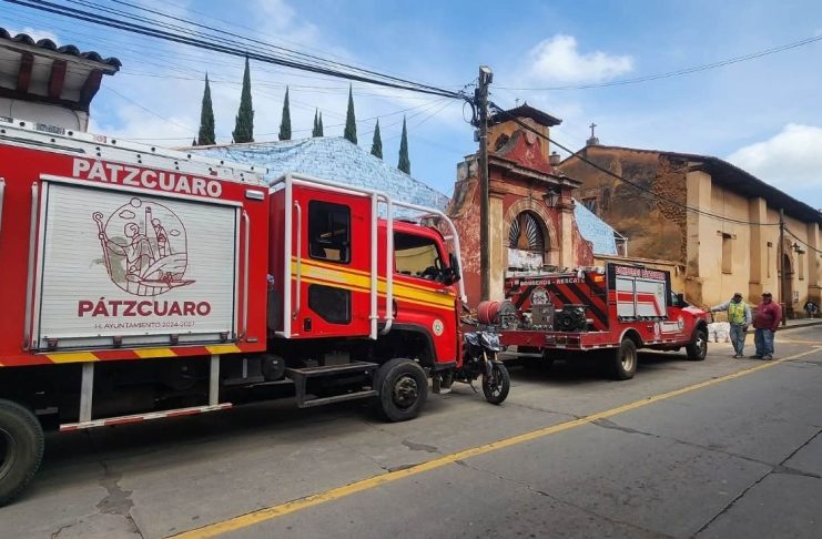 El templo más antiguo de Pátzcuaro sufre daños por lluvias, se espera la supervisión del INAH