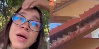 #VIDEO // “Todo el mundo la ve”: Joven pide recuperación del cuerpo de su madre tras ser aplastada por escalera