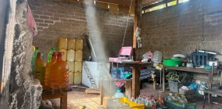 Asegura FGR aproximadamente 650 litros de hidrocarburo durante cateo en Pajacuarán