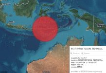 Sismo de magnitud 7.7 sacude el este de Indonesia; descartan riesgo de tsunami