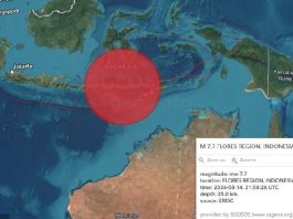 Sismo de magnitud 7.7 sacude el este de Indonesia; descartan riesgo de tsunami