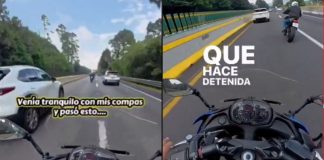 #VIDEO // Motociclista viajaba a más de 180 km/h grabó su propio accidente en la carretera México-Cuernavaca