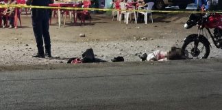 Dos muertos y un herido, tras accidentes de motocicletas, en Apatzingán
