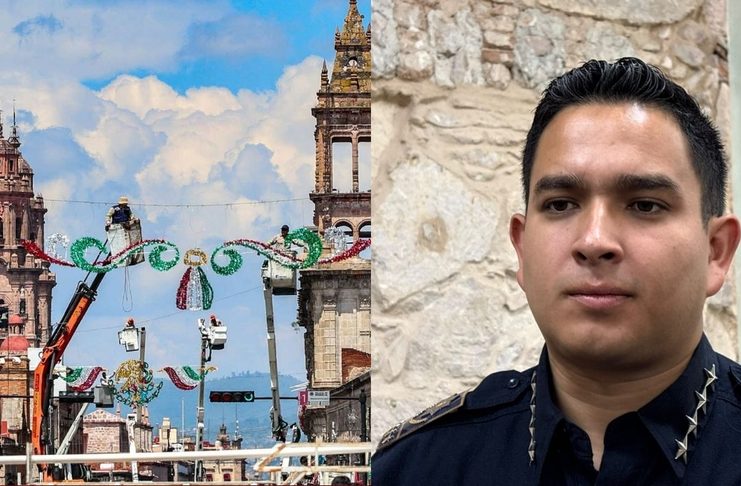 Al menos 300 elementos de Policía Morelia se concentrarán en el centro de la ciudad para fiestas del 15 y 16 de septiembre