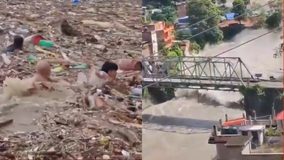 #VIDEOS // Así fue la riada que devastó la frontera entre Nepal y el Tíbet que dejo casi 100 muertos y 400 desaparecidos