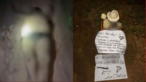 #VIDEO // Hallan cuerpo cercenado con narcocartulinas dentro de una hielera en Mazatlán