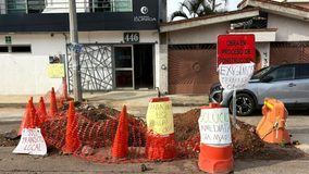 Denuncian obra inconclusa del OOAPAS en Lomas de Santa María