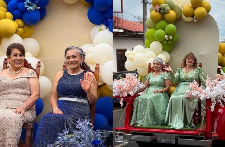 Corona Yohana Mendoza a la Reina y Princesas Miss 60´S 2026 en Ario.