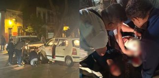 Dos accidentes viales dejan dos lesionados en Morelia