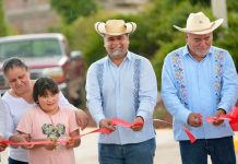 Presidente Víctor Vázquez entrega obra integral en tendencia de Galeana