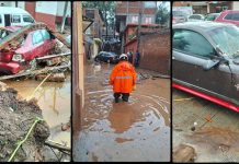 Tromba histórica provoca inundaciones y daños en Pátzcuaro