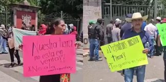 #VIDEO // Comuneros buscan diálogo con el Gobierno de Michoacán por proyecto de la Autopista de la Agroexportación