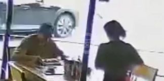 #VIDEO // Sujeto consumió de todo, huyó sin pagar e insultó a empleados del negocio en Morelia