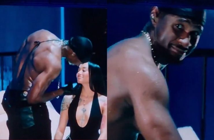 #VIDEO // Usher interrumpe su show en Nashville y pide retirar a una fan del escenario tras notar su incomodidad