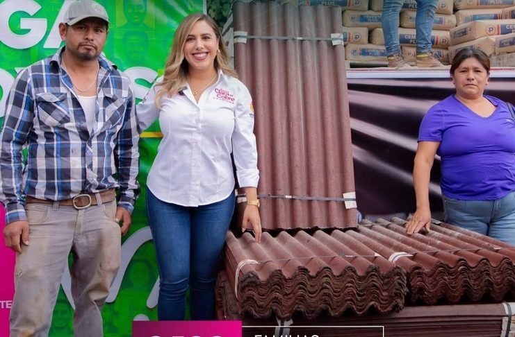 Dayana Pérez Mendoza fortalece el bienestar con apoyos de vivienda para 3 mil 198 familias