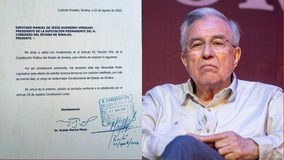 Rubén Rocha Moya solicita nuevamente licencia al gobierno de Sinaloa
