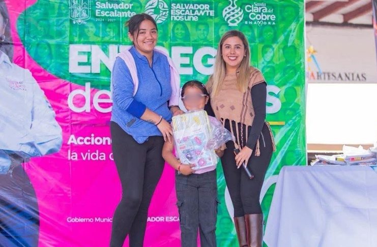 Dayana Pérez encabeza entrega masiva de útiles y mochilas para el regreso a clases en Salvador Escalante