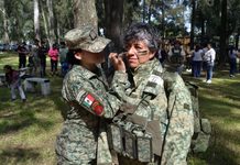 Realiza 17/o Batallón de Infantería paseo dominical con familias de Zamora