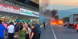 Paralizan bloqueos corridas desde la TAM hacia el Bajío y Guadalajara