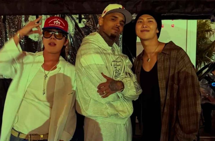 ¿Cancelan a BTS? RM y J-Hope con Chris Brown causan polémica por fotografía