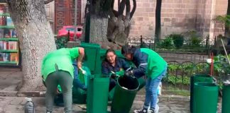 Instalará Morelia 36 papeleras nuevas en Centro Histórico; cada una cuesta 3 mil pesos