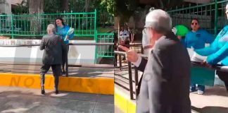 #VIDEO // “Es una vergüenza” Reaparece Rubén Rocha Moya en Palacio de Gobierno de Sinaloa lo encaran madres buscadoras