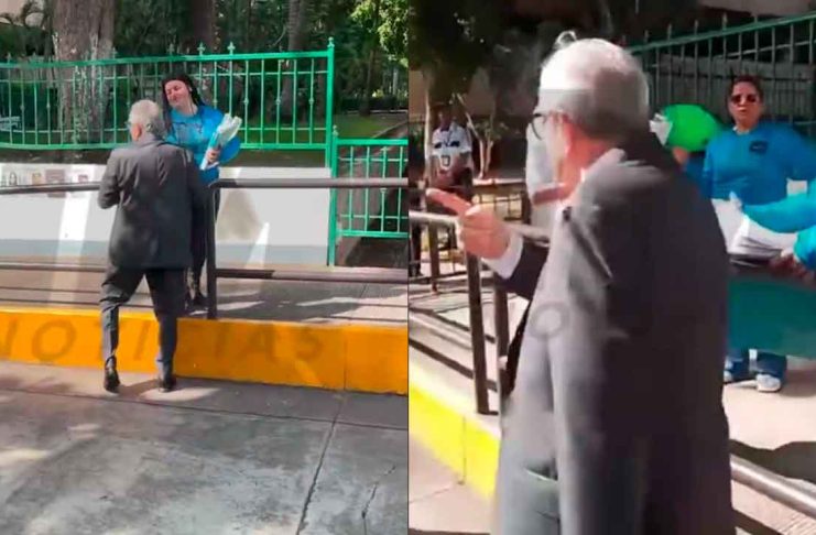 #VIDEO // “Es una vergüenza” Reaparece Rubén Rocha Moya en Palacio de Gobierno de Sinaloa lo encaran madres buscadoras