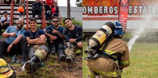 Reconoce Segob preparación y destreza de bomberos de Michoacán