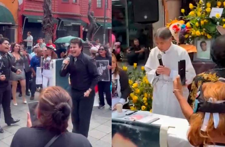 #VIDEO // Rinden homenaje a Juan Gabriel en la Plaza Garibaldi de la Ciudad de México a 10 años de su muerte